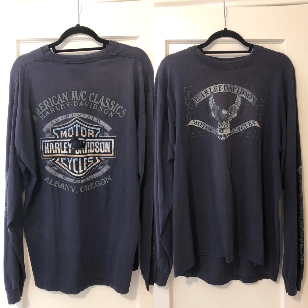 Vintage Harley Davidson Long Sleeve